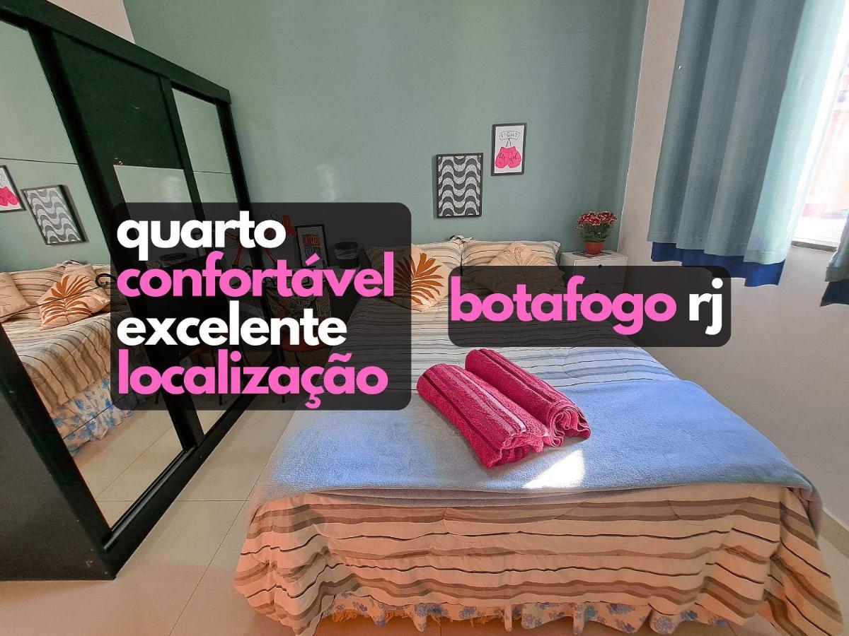 Quarto Privativo No Melhor De Botafogo Com Anfitria - Home With Host Rio de Janeiro Bagian luar foto
